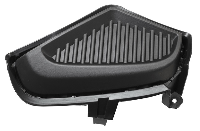 FOGLAMP COVER LH W/O HOLE GRAIN